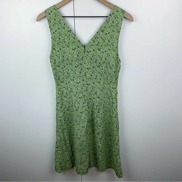 Rouje Paris Silvia Dress Rosita Vert Green Floral Size 36 Coquette - Picture 5 of 9